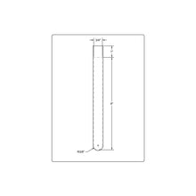 Load image into Gallery viewer, Emtek Flush Bolt (8&quot; to 12&quot;)