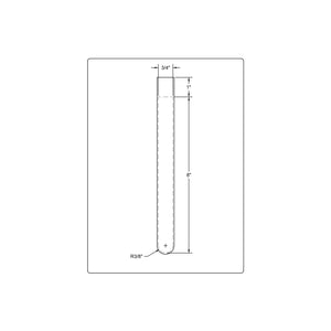 Emtek Flush Bolt (8" to 12")