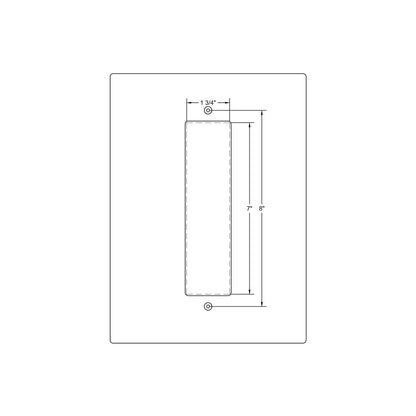 Flush Pull (1-3/4"x7")