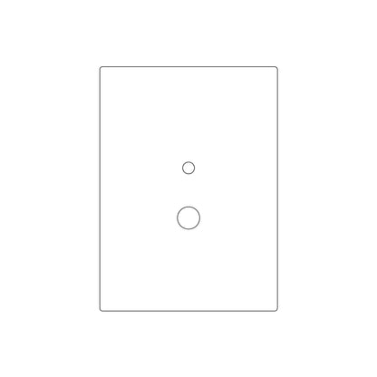 RMH Elements Mortise Lock (2-1/4" C to C)