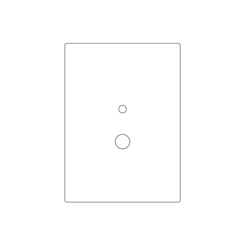 RMH Elements Mortise Lock (2-1/4