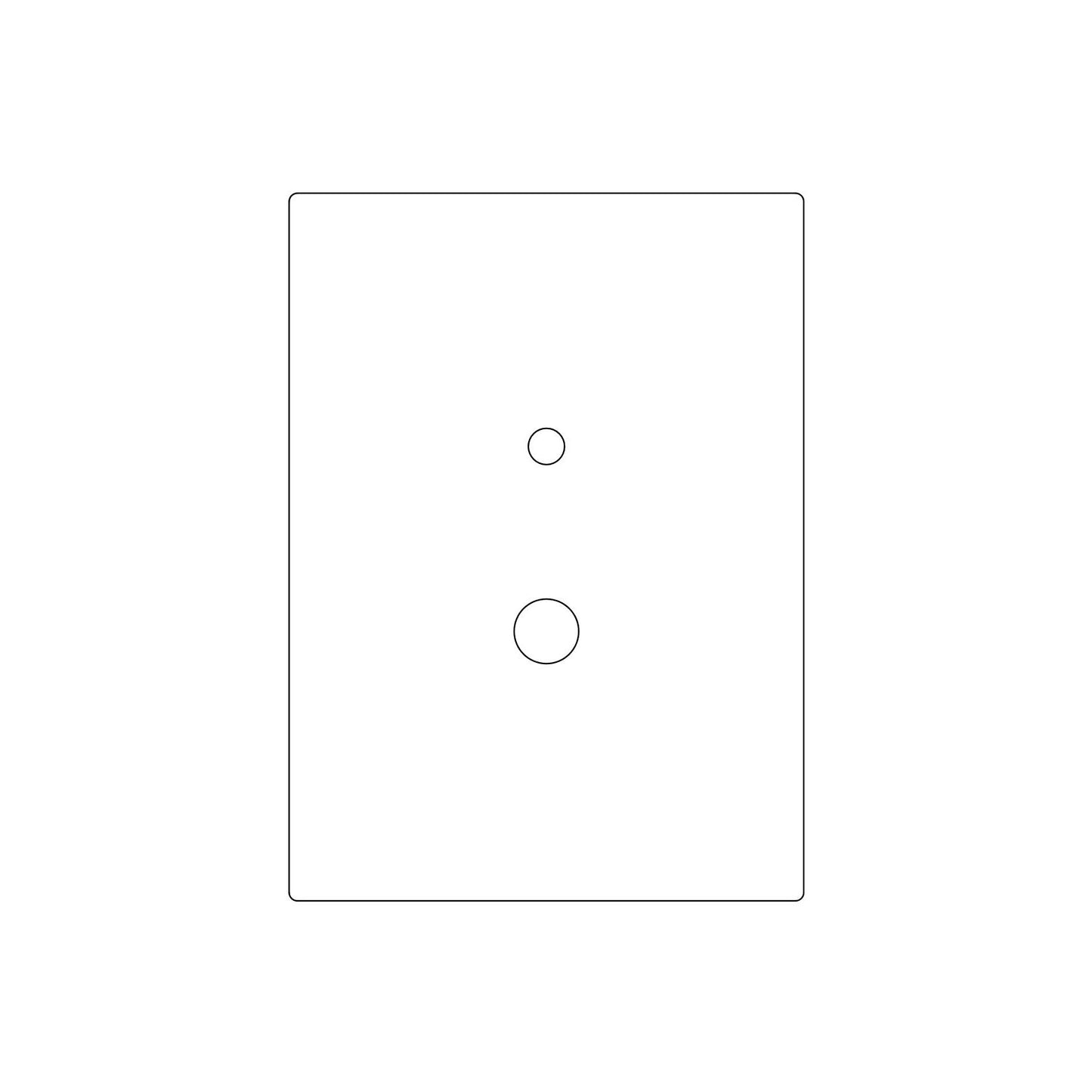 Mortise Lock (2-7/8" C to C)