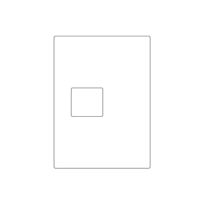 Roller Catch Lip Strike (2-1/8"x2-1/2")