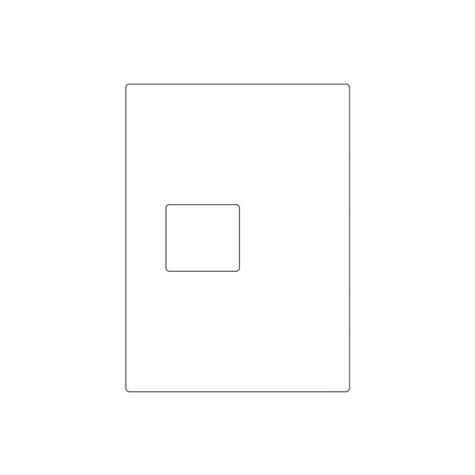 Roller Catch Lip Strike (2-1/8"x2-1/2")