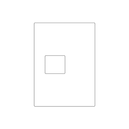 Roller Catch Lip Strike (2-1/4"x2-1/2")