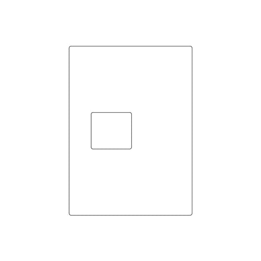 Roller Catch Lip Strike (2-1/4"x2-1/2")